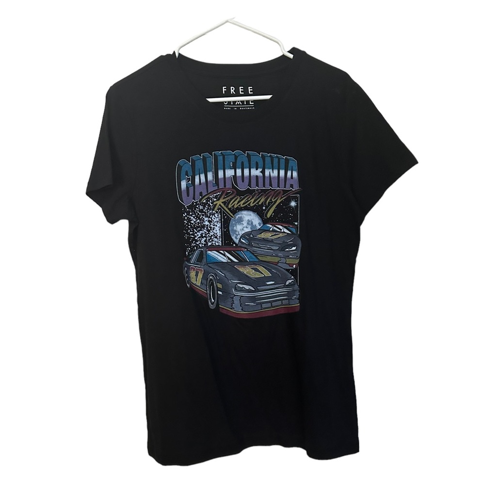 Aeropostale short sleeve comfy black cotton graphic women's size XL